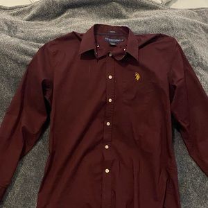 Mens Dress Button Down Shirt